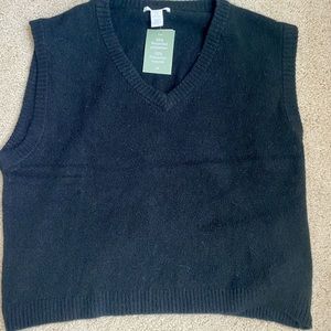 H&M oversized vest sweater
